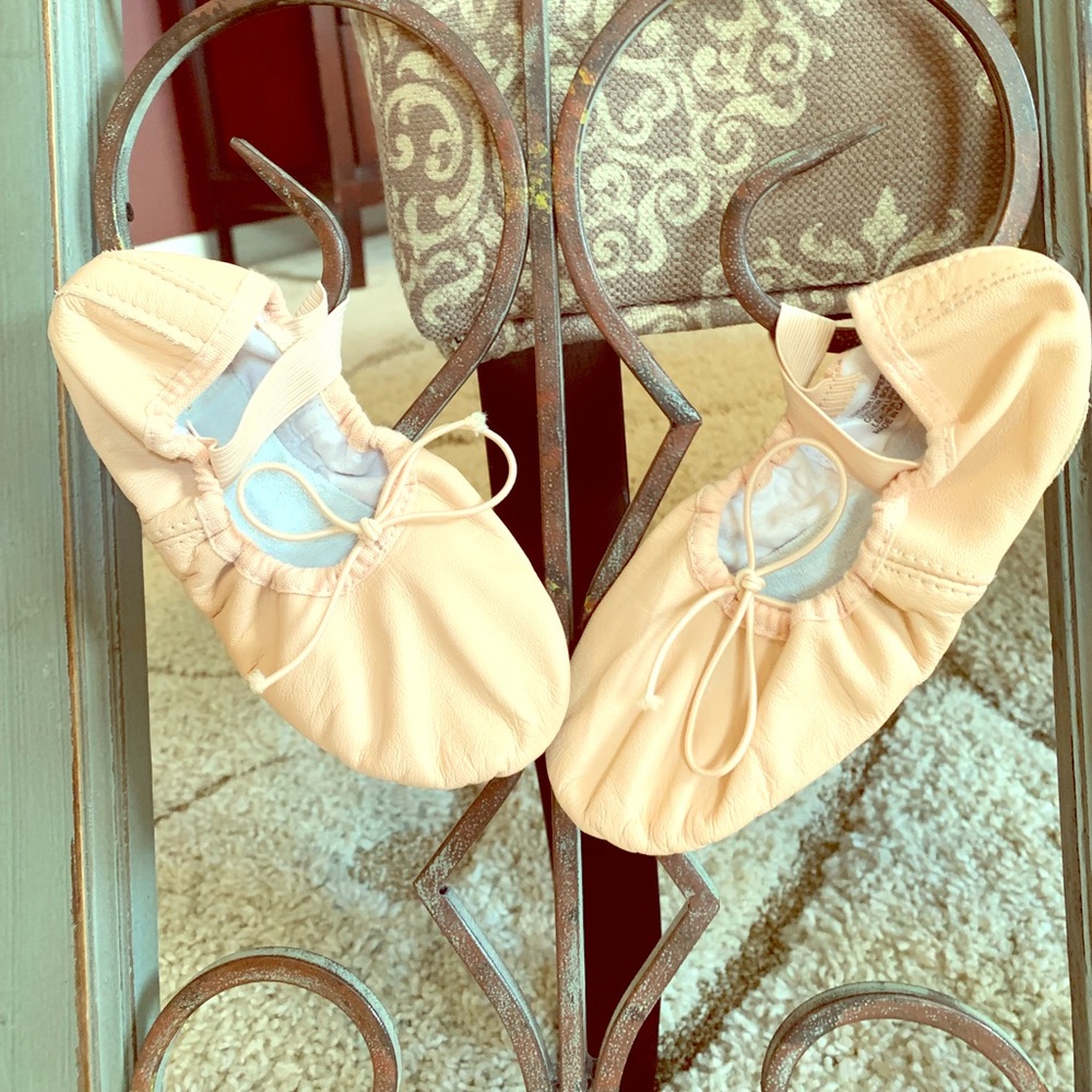 Bloch Child ballet shoes, size 12A